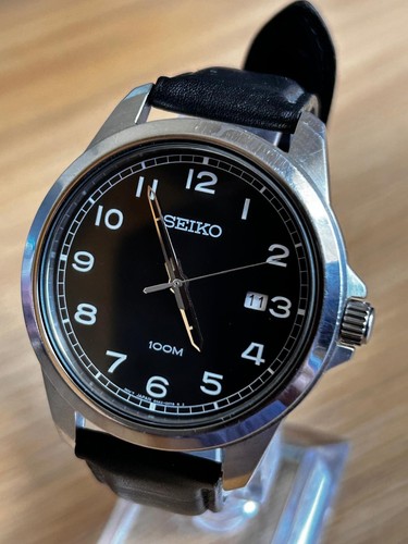 Seiko sur159p1 quartz black - seiko,