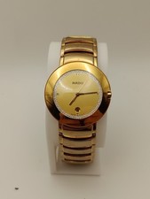 Rado DiaStar 32mm Gold Tone Swiss Quartz Watch 129.0535.3