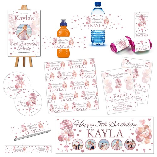 Girls personalised birthday - girls,