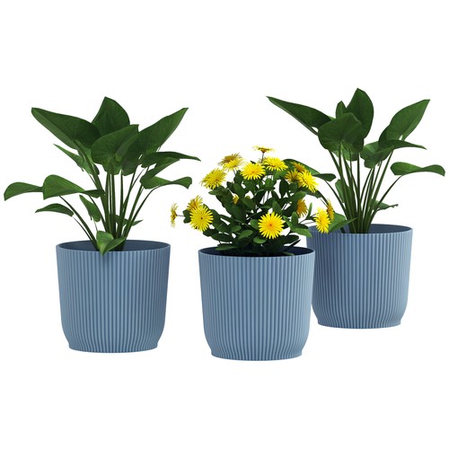 Outsunny set round plant - set,