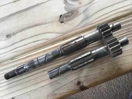 Villiers gear box shafts - 9e,