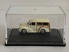 Oxford Diecast 76MMT001 Morris Minor Traveller Old English White