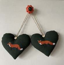 Pair of Heart Hangers in