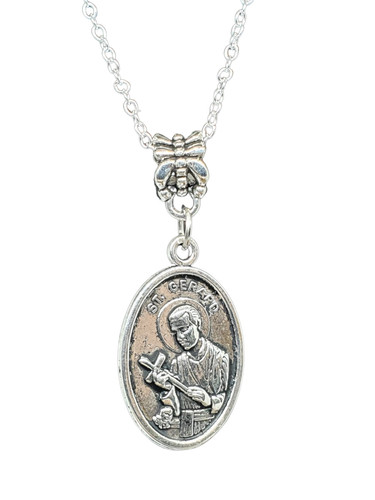 Saint gerard necklace mary - saint,