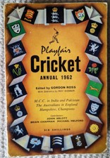 1962 Playfair Cricket Annual -