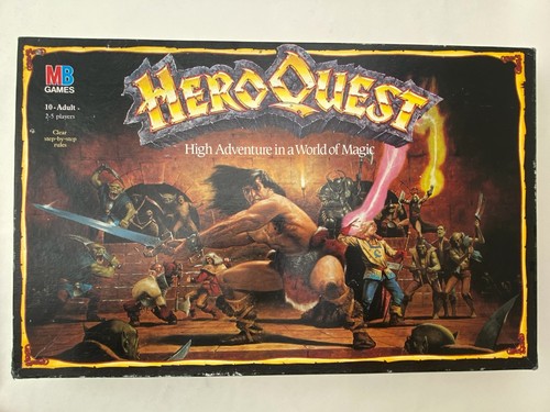 Vintage heroquest board - board, game
