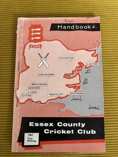 Vintage essex county cricket - county,