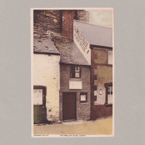 Conwy wales the - conwy,, smallest
