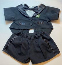 Build a Bear Black Tuxedo