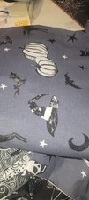GOTHIC/ HALLOWEEN DOUBLE DUVET SET-GREY/BLACK- COOL!!!!!