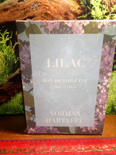 "NORMAN HARTNELL" EAU DE TOILETTE 50 ml,  LILAC,  UNUSED.