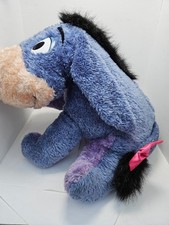 Eeyore large 17" tall plush talking soft toy, nice condition