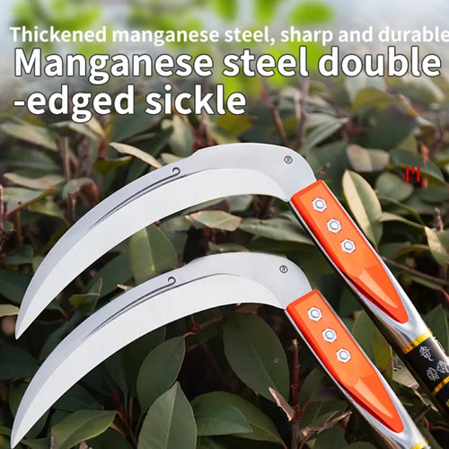 Manual grass sickle crack - grass,