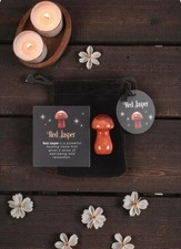 Magical Red Jasper Mushroom