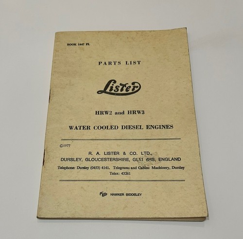 Lister parts list - parts,