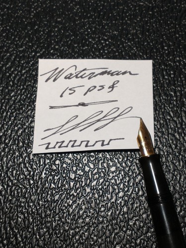 Waterman psf 14k gold flex - 15,