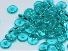 4mm 6mm 8mm 9mm 10mm 12mm CZECH GLASS FLAT ROUND/DISC/RONDELLE/SPACER BEADS 