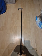 Stainless Steel Antique Elephant Head Handle Vintage Walking Stick Cane 