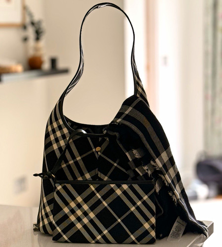 Burberry nova check black - burberry,