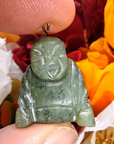 Jade buddha vintage - 8.5g, hand