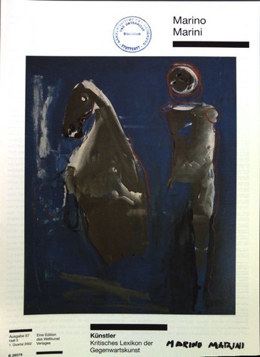 Marino marini künstler - künstler,
