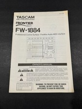 TASCAM FW-1884 Owner's Manual