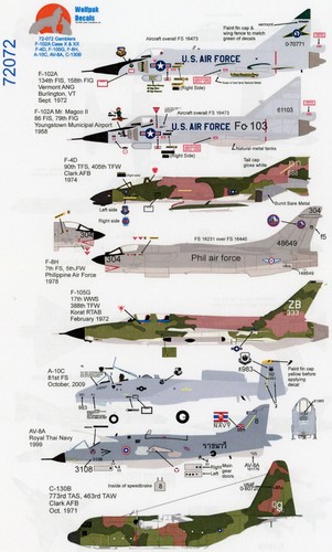 Wolfpak decal 072 - decal, #72-072