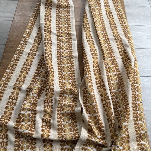 Vintage retro 60s 70s curtains - 70s,