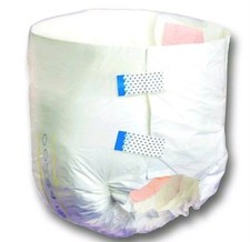 2 Diaper Sample Plastic Backed