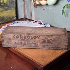 Vintage Wooden Crate Box