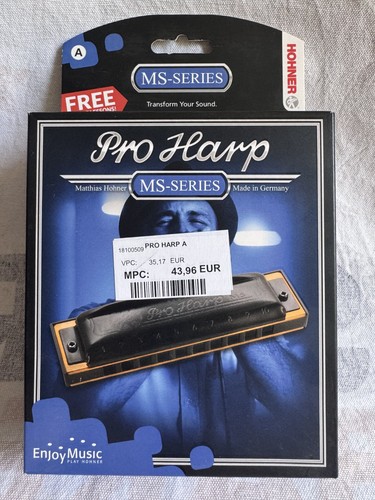 Hohner pro harp - hohner, ms