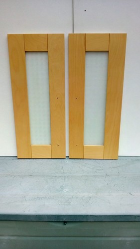 Pair solid maple shaker - pair,