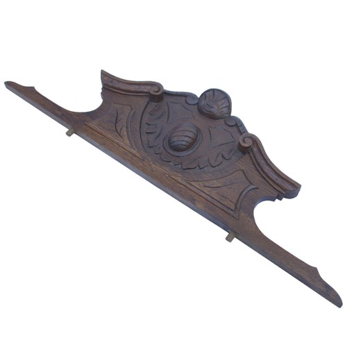 Antique french wooden pediment