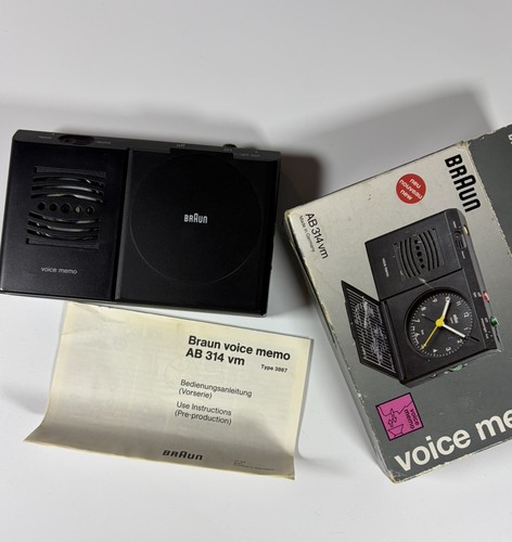 Braun voice memo ab314 - memo,