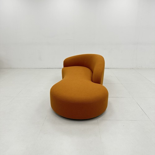 Brand new sofa orange - orange, 2.4m