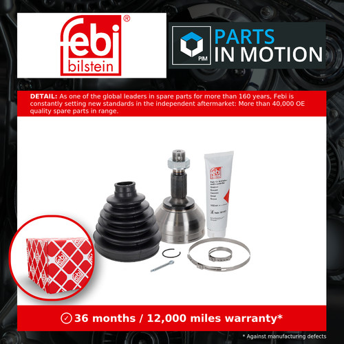 Joint fits peugeot rcz 0d - cv,