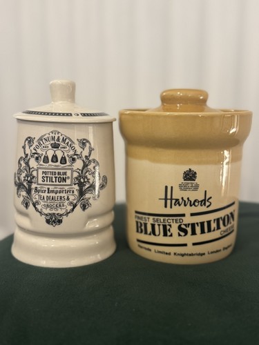 Vintage harrods blue stilton - harrods,