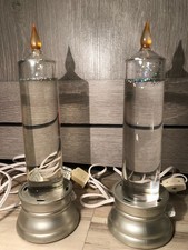 Vintage glitter light lamp - light/,