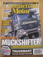 COMMERCIAL MOTOR DEC 1999 MERC ACTROS TIPPER FODEN ALPHA LIVERY AWARDS