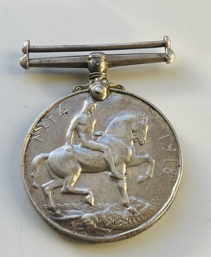 Silver ww1 medal - ww1,