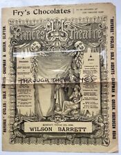 Victorian Princes Theatre Bristol Programme 1898 Wilson Barrett 