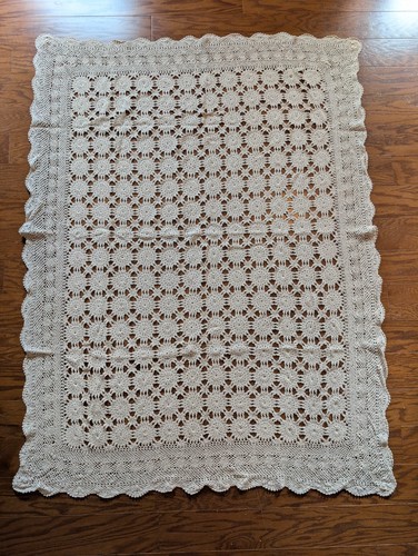 Vintage heavy hand crochet - vintage,