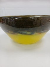 Strathearn Glass Bowl  Yellow