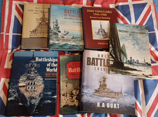 COLLECTION OF 7 BATTLESHIPS