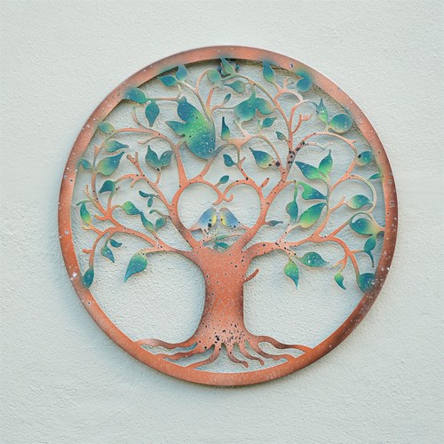 Green rustic love - green, &