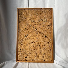 Vintage Wall Hanging Cork Board Decorative Kitchen Desk Display Notice Board
