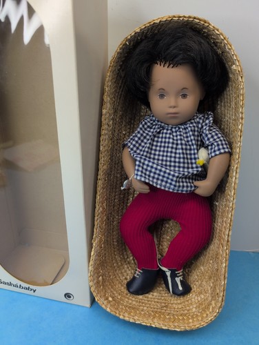 Vintage sasha baby doll - 12”,