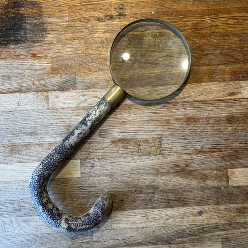 Antique hand held - hand, magnifying