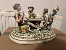 LARGE VINTAGE / TABLE SCENE OF