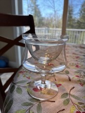 Vintage Clear Glass Shrimp